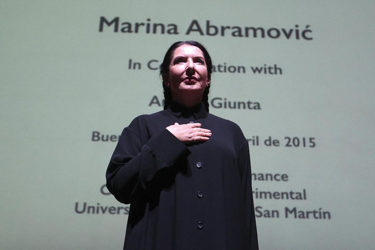 Marina Abramovic gana el Princesa de las Artes