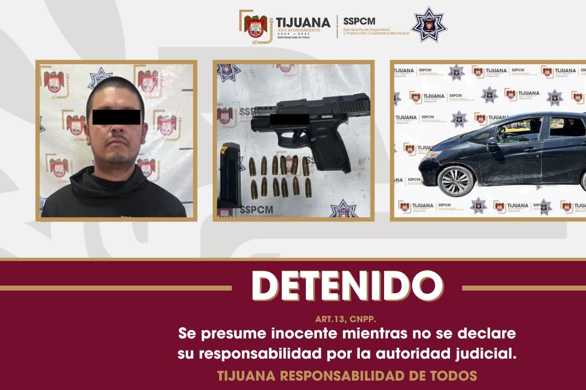 Detienen a hombre por presunto robo de vehículo con violencia