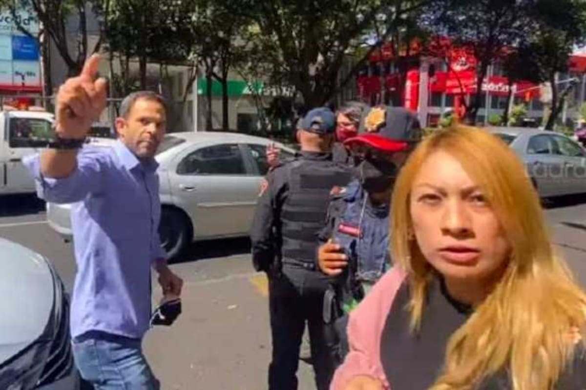 VIDEO: Hermano de Zague en pleito con Los Supercívicos en la CDMX ¡al invadir ciclovía!