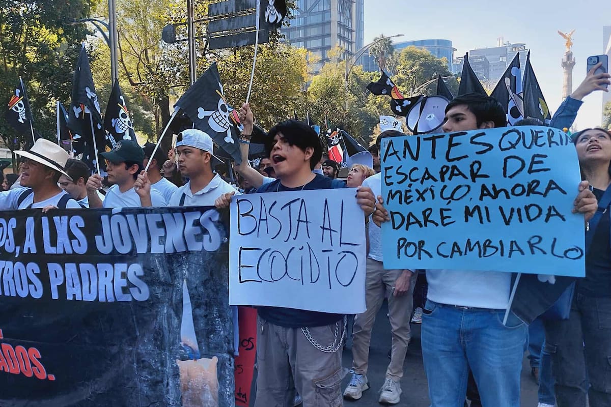 Tras protesta de la Generación Z, la Secretería de Gobernación rechaza agresiones a policías y daño al patrimonio histórico