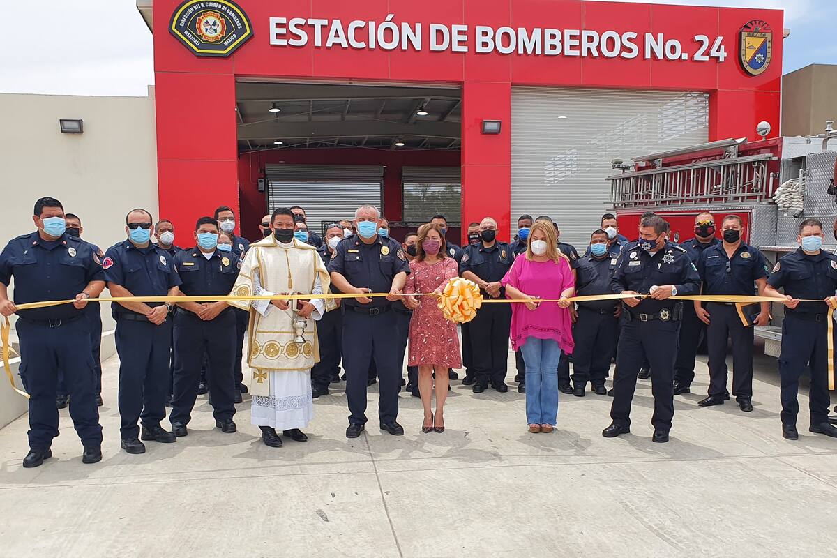 Inauguran casi un año después nueva Estación de Bomberos
