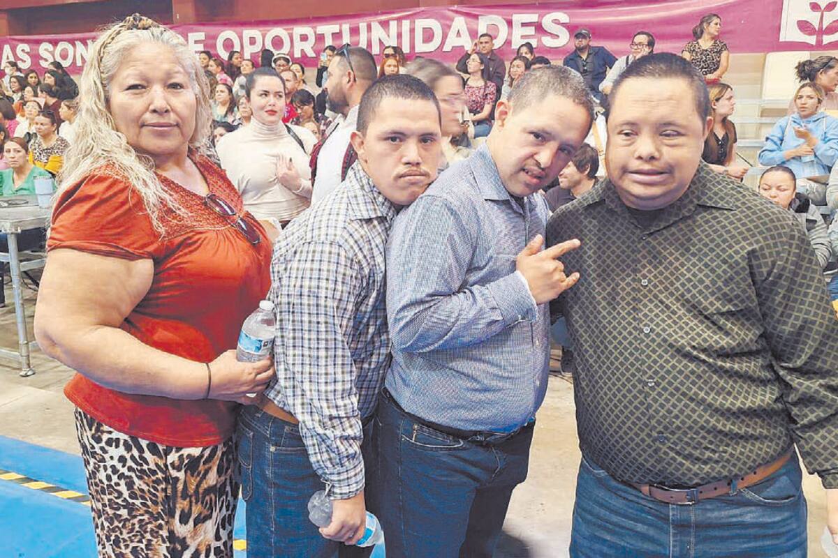 Becaterapias Sonora: “Este apoyo nos cambió la vida para mejor”, dice Anita, madre de tres hijos con síndrome de Down