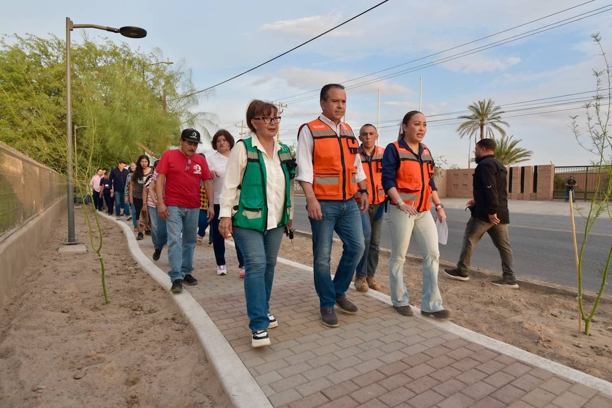 Verifica Antonio Astiazarán avance del Parque Lineal Lázaro Cárdenas