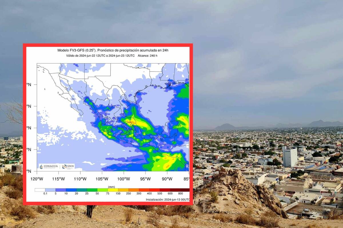 Podrían registrarse las primeras lluvias en Sonora