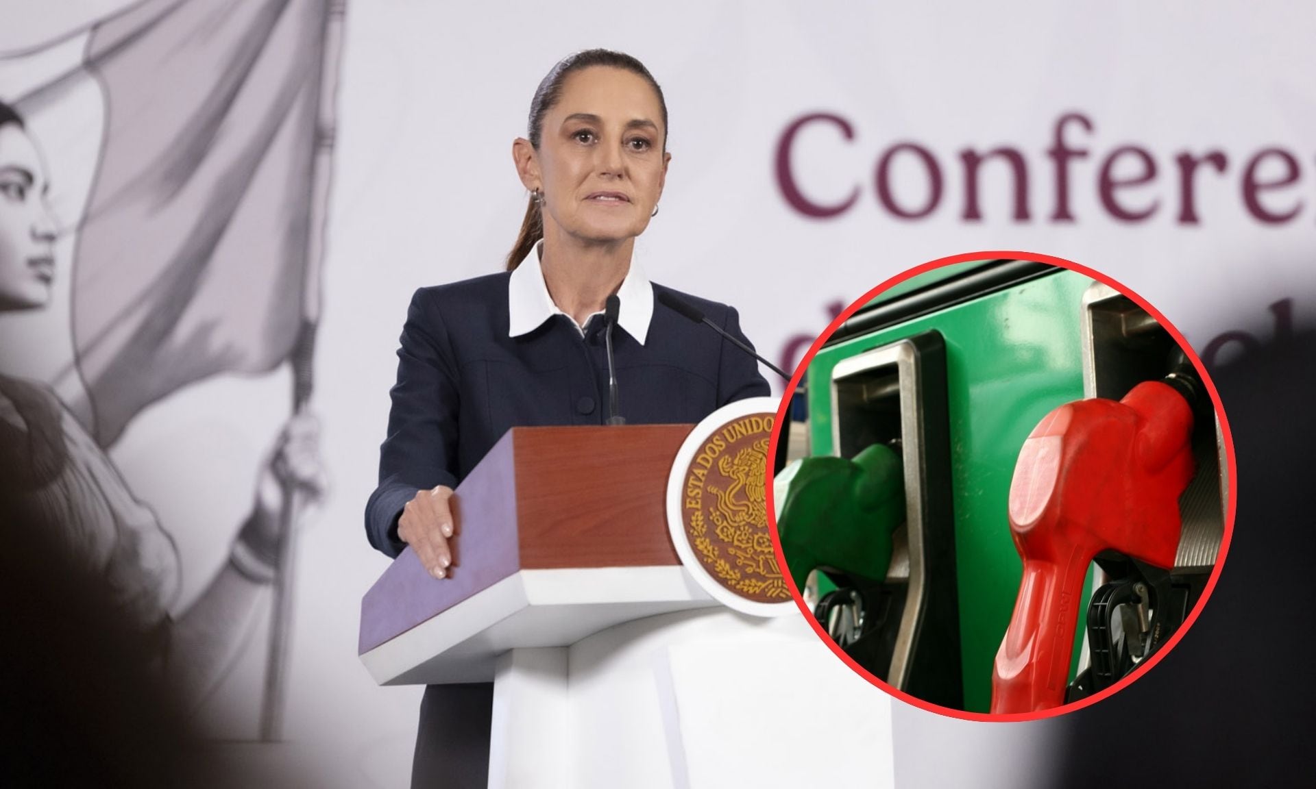 Claudia Sheinbaum aplica subsidio al IEPS en gasolinas y diésel para frenar el alza de precios por el conflicto en Medio Oriente | Archivo GH