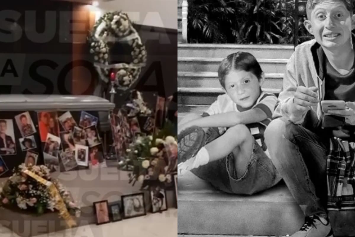 Revelan fotografías del funeral de Octavio Ocaña; entre flores y dolor dan el "último adiós"