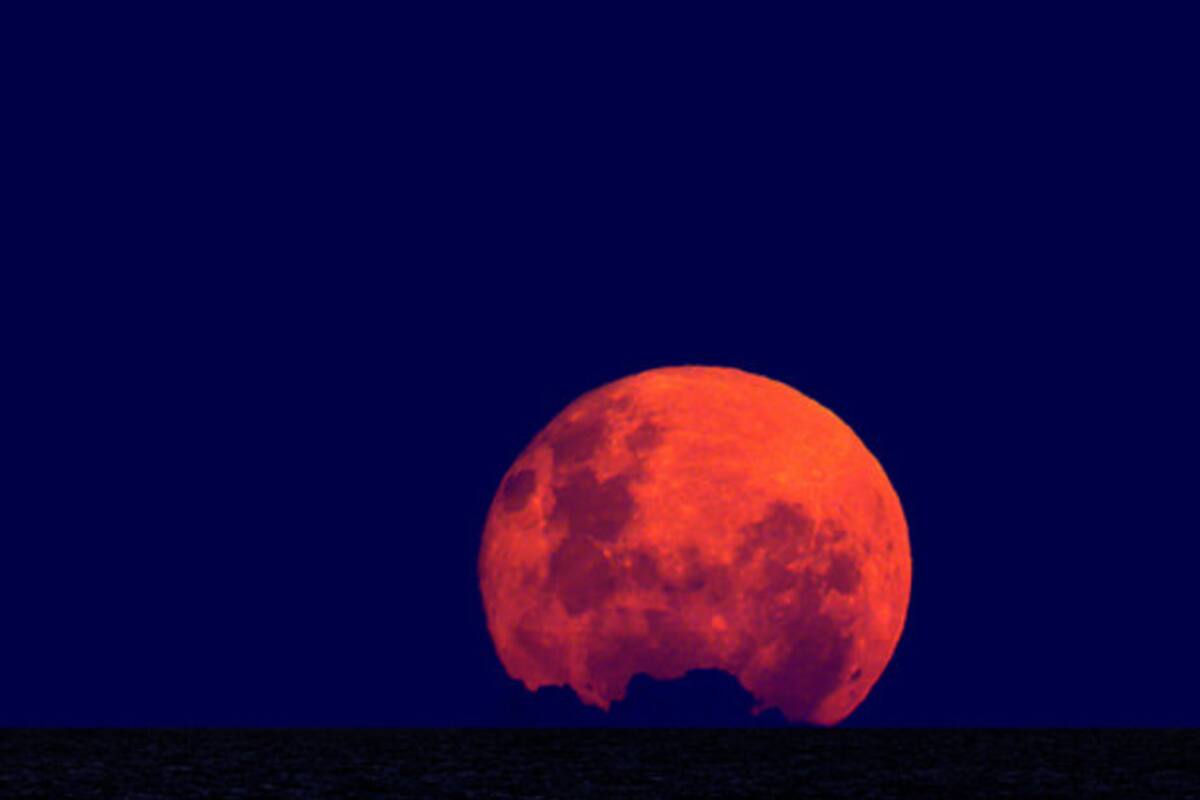 Luna llena y eclipse lunar total coincidirán este miércoles