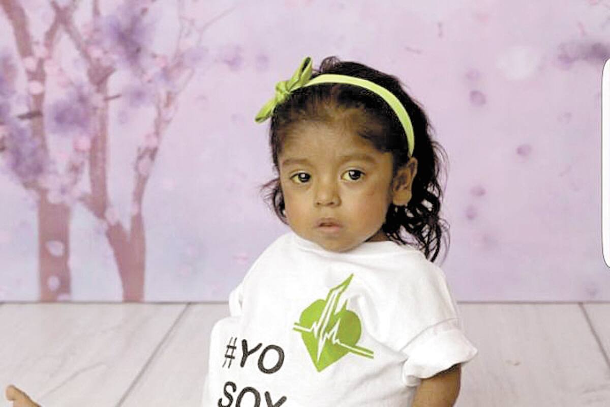 Urge el trasplante para Liah Valentina