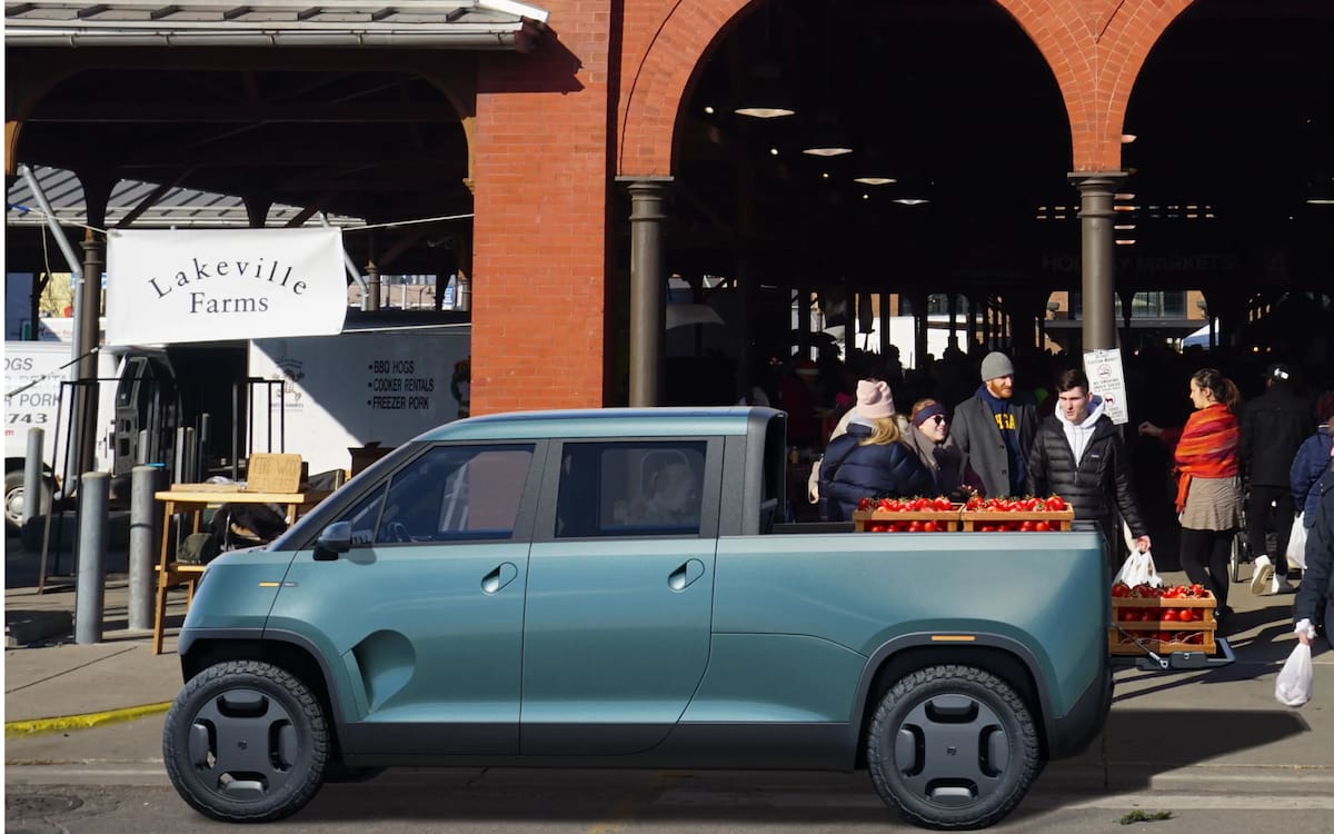 El TELO MT1 es uno de los proyectos eléctricos más peculiares que busca llegar al mercado estadounidense. Foto: Telo Trucks