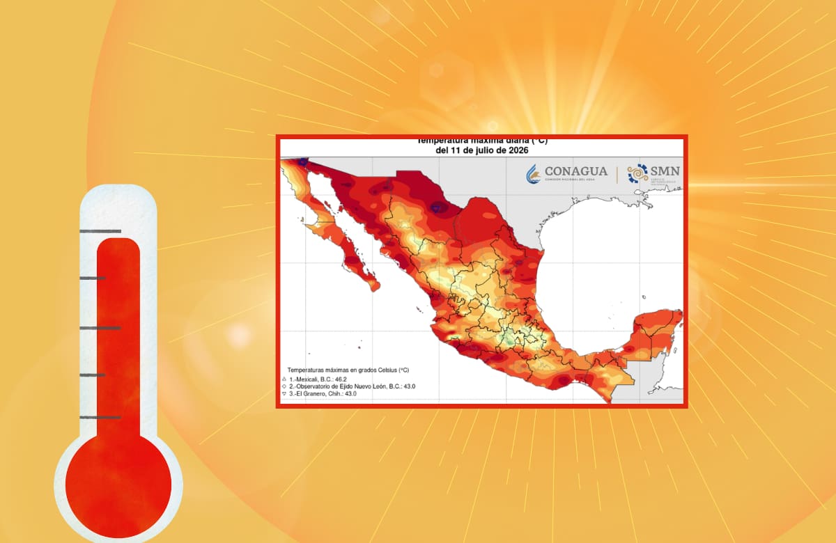 La capital de Baja California cerró la semana con una temperatura máxima de 46.2 grados centígrados este 11 de julio.│Foto: Pixabay / Cortesía