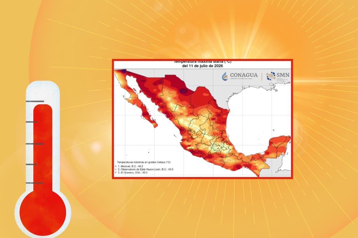 Por siete días consecutivos, Mexicali sigue siendo la ciudad más caliente del país