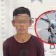 Hombre causa daños a cerco para robar motocicleta y es detenido