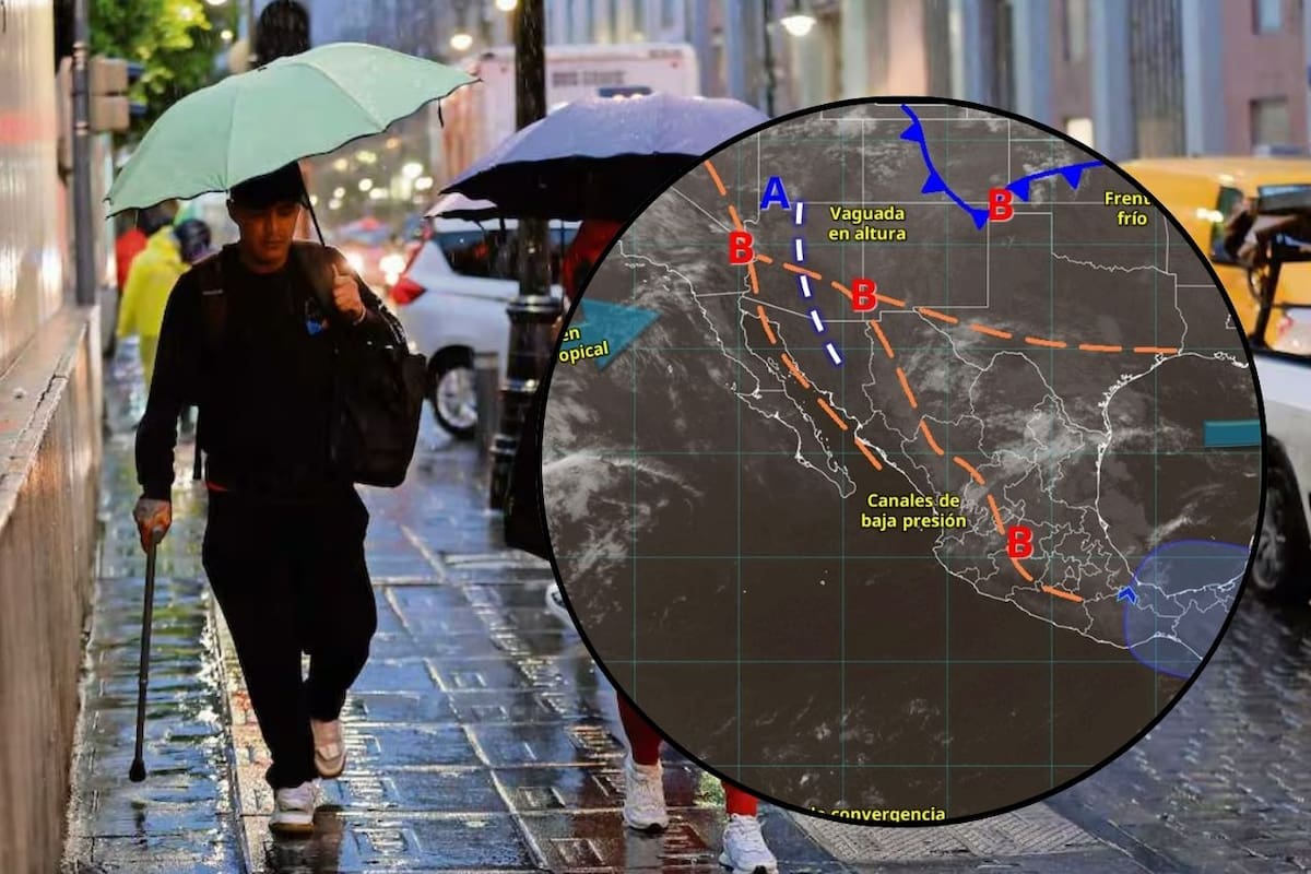 Lluvias muy fuertes en Coahuila, Nuevo León y Tamaulipas este 9 de abril; alertan por inundaciones y caída de árboles
