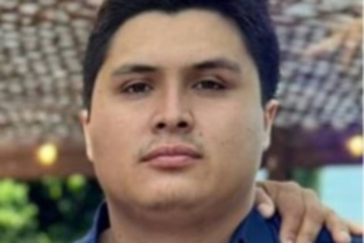 Se busca a Sergio Enrique Sánchez Ley de 24 años