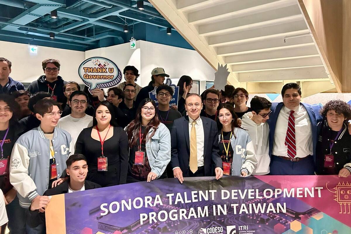 Destaca Gobernador Durazo especialización de jóvenes en Taiwán