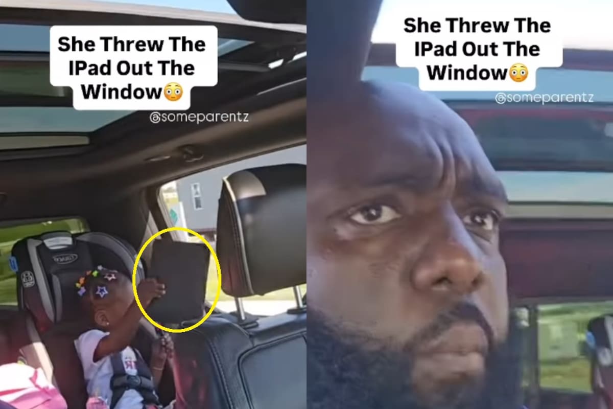 “Esto me recuerda por qué los niños salen caros”: su hija lanza el iPad por la ventana
