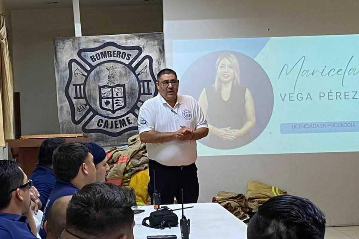 Tendrán bomberos de Cajeme atenciones psicológicas