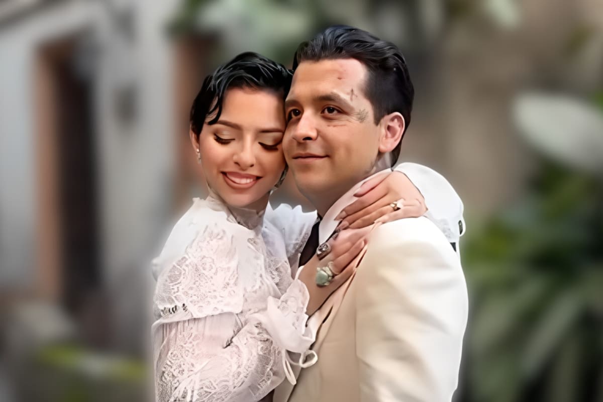 “¿Ah, la boda?“: Nodal reacciona al ser cuestionado por su boda religiosa con Ángela Aguilar