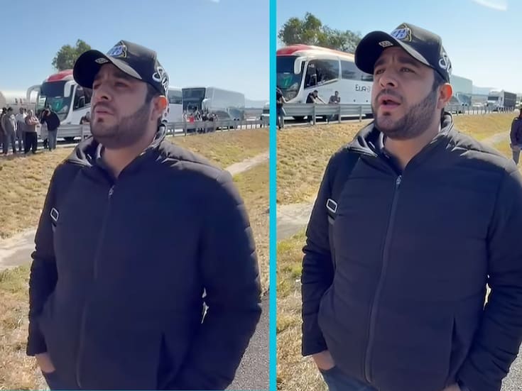 Francisco “El Gallo” Elizalde reporta que automovilistas siguen atrapados y sin servicios pese al aviso de “normalización” en las carreteras; señala que tuvieron que buscar comida en parcelas de elotes