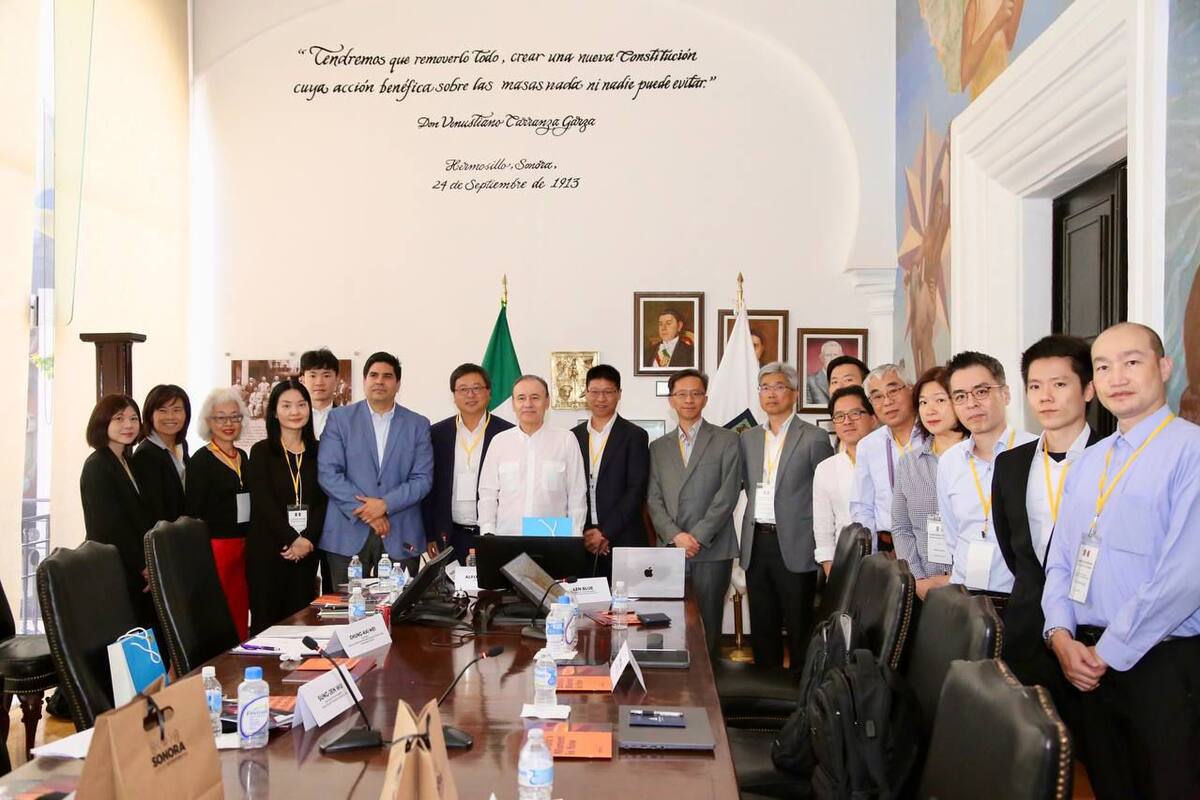 Impulsa el Gobernador desarrollo económico de Sonora ante empresarios de Taiwán