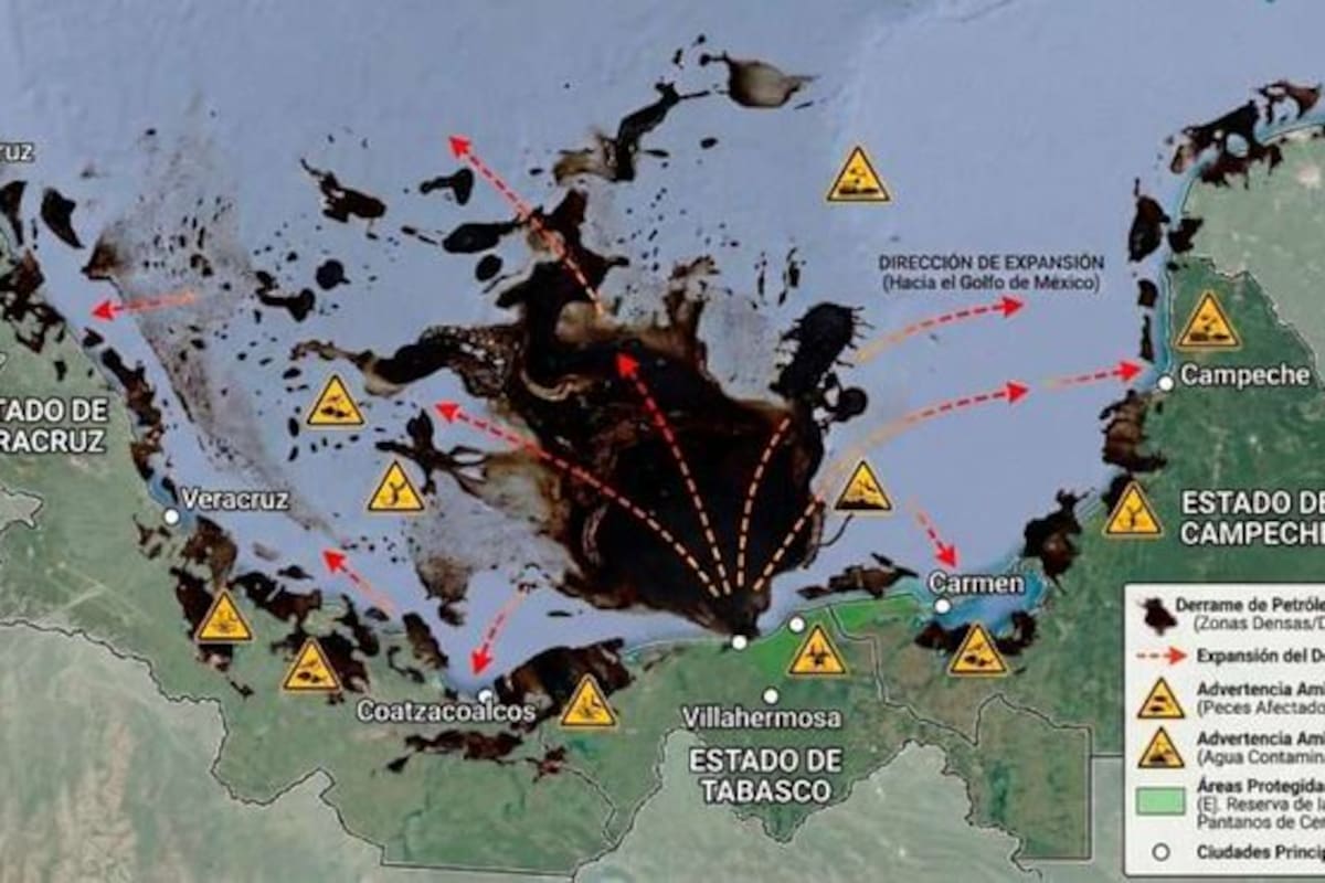 Golfo de México en riesgo: crece la contaminación por petróleo