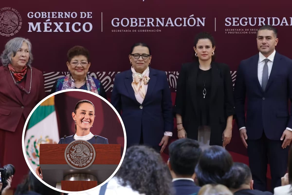 Omar García Harfuch asume oficialmente el cargo de la SSPC y Rosa Icela Rodríguez de la Segob
