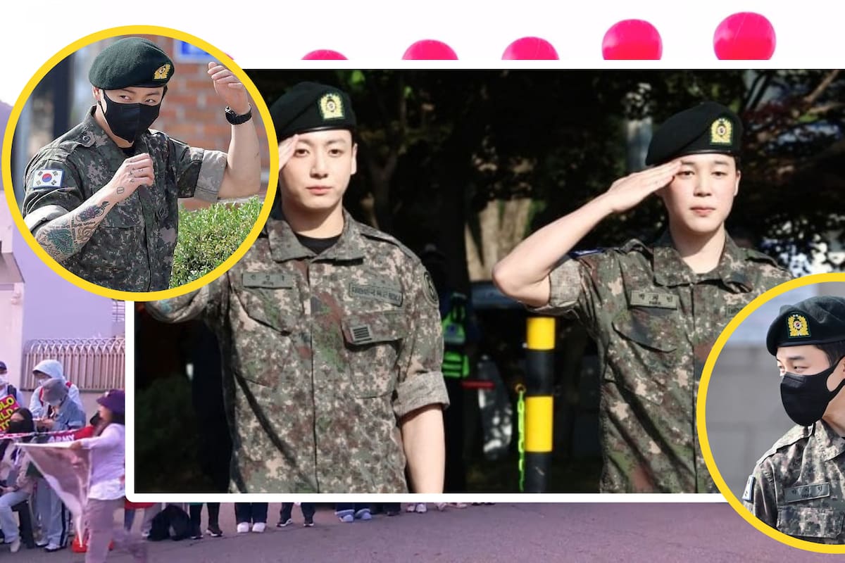 Jimin y Jungkook de BTS concluyeron juntos el servicio militar en Corea