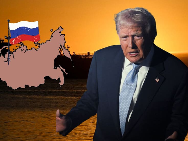 Trump respalda aranceles del 500% contra países que compren petróleo ruso tras la captura de un petrolero en el Atlántico Norte