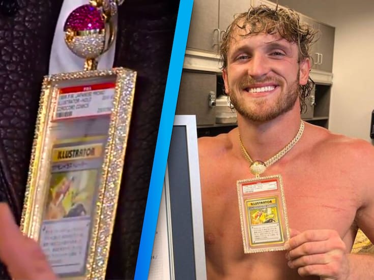 Logan Paul subastará la carta Pokémon más cara y rara que existe