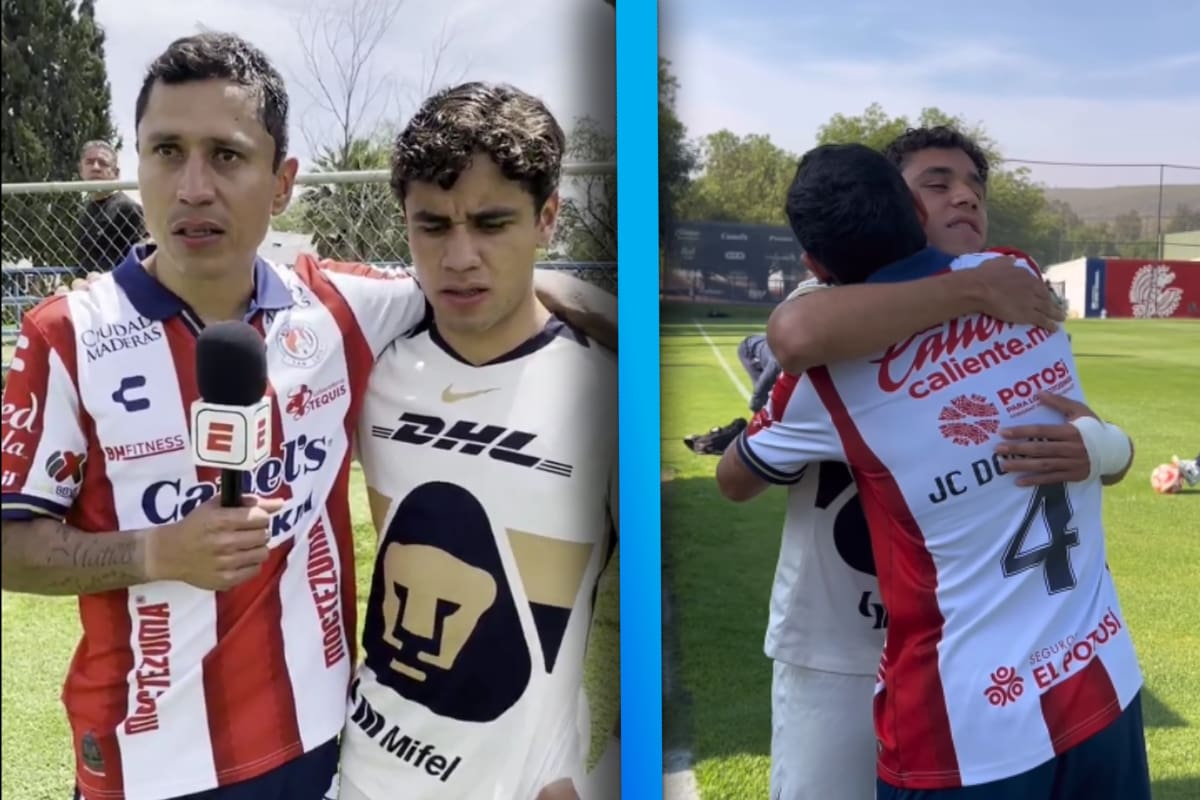 “Cata” Domínguez vive emotivo momento al jugar contra de su hijo en la Sub-21 de la Liga MX