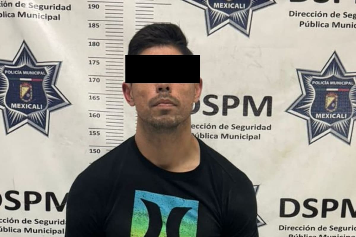 Tijuanense es detenido en Mexicali con auto robado
