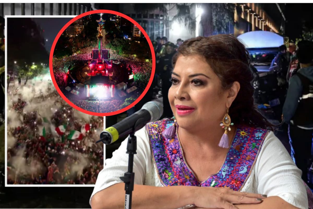 Clara Brugada reconoció que festejos en Paseo de la Reforma no estaban en protocolos y se limita a 25 mil personas el acceso al Ángel para México vs Inglaterra