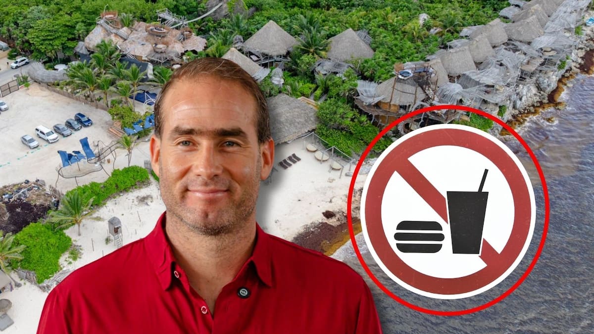 Ya no podrás llevar bebidas ni comida a las playas de Tulum: Alcalde lo prohíbe y desata nueva polémica pese al programa de acceso libre a las playas