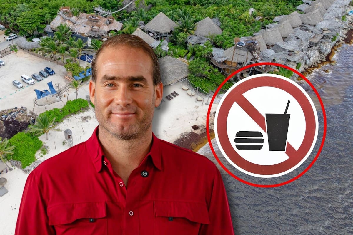 Ya no podrás llevar bebidas ni comida a las playas de Tulum: Alcalde lo prohíbe y desata nueva polémica pese al programa de acceso libre a las playas