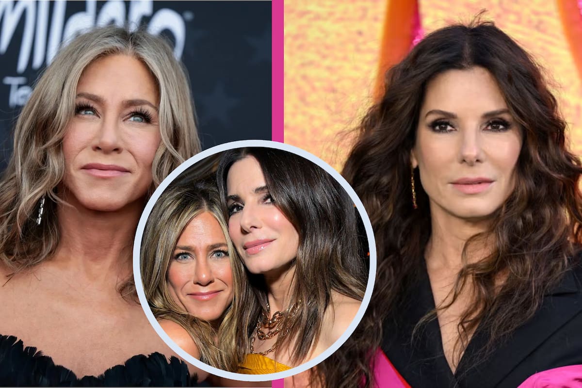 Sandra Bullock responde a rumores de rivalidad con Jennifer Aniston; “se trataba de enfrentarnos unas a otras”