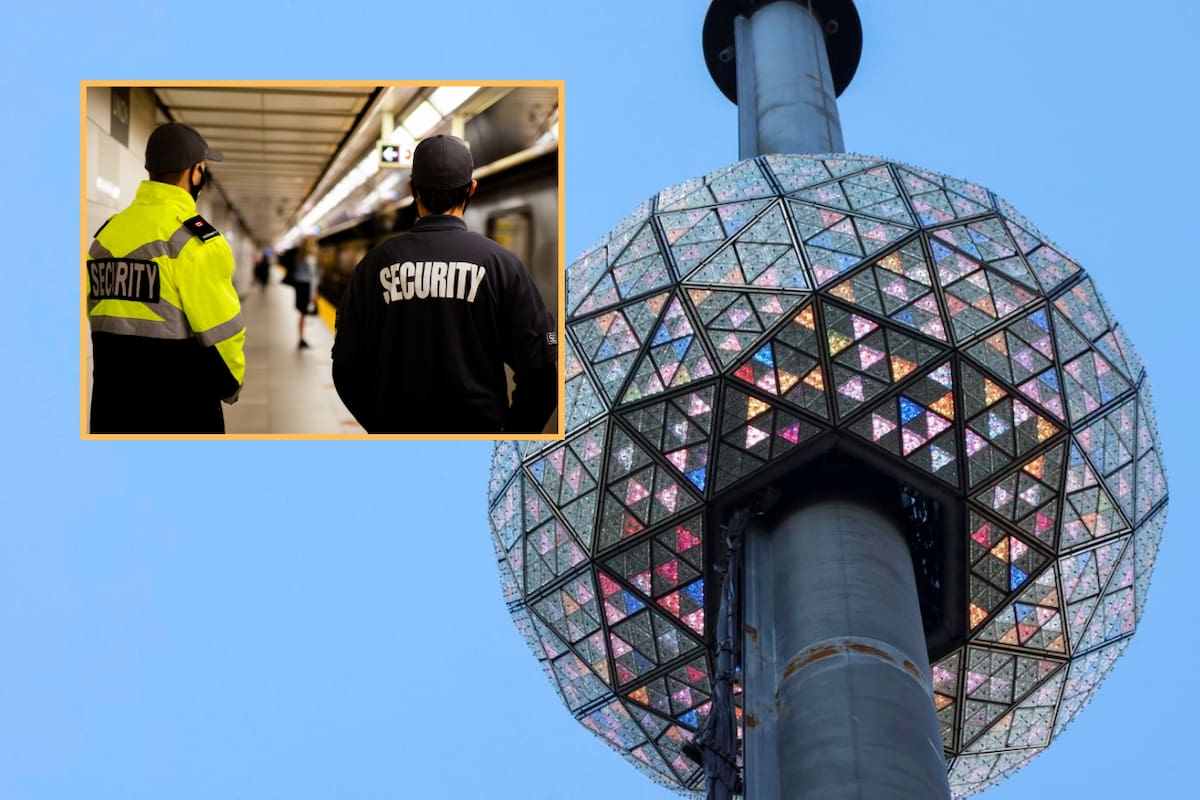 Nueva York se prepara para recibir el Año Nuevo en Times Square con un despliegue de seguridad sin precedentes
