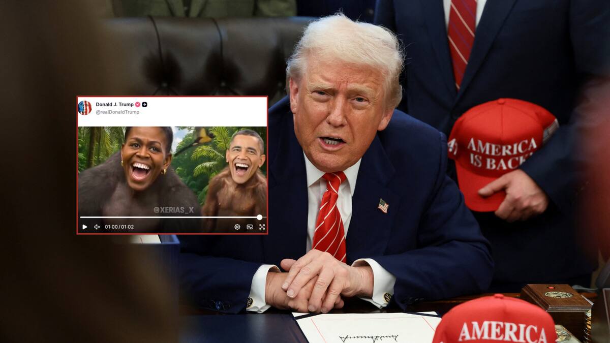 Trump admite contenido racista en video… Pero no se disculpa