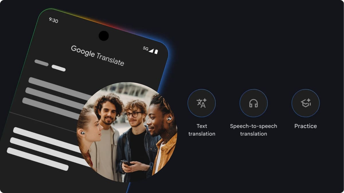 Google lleva la traducción en tiempo real a la vida diaria: conversaciones, viajes y trabajo ahora pueden entenderse al instante en más de 70 idiomas con cualquier audífono