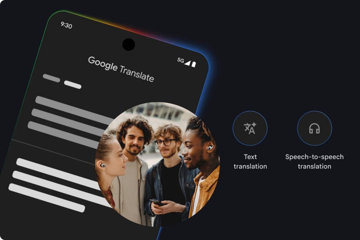 Google lleva la traducción en tiempo real a la vida diaria: conversaciones, viajes y trabajo ahora pueden entenderse al instante en más de 70 idiomas con cualquier audífono