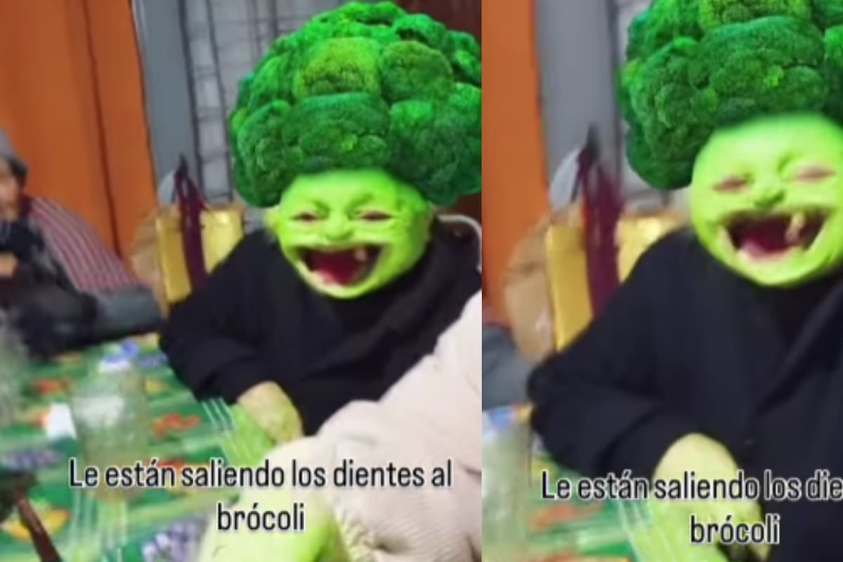 “La convirtió en un brócoli”: joven juega con filtros del teléfono junto a su abuela y se vuelve viral