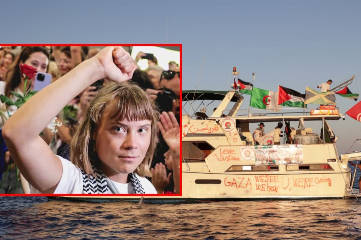 Greta Thunberg acusa a Israel de “intentar eliminar a una población entera” tras ser deportada con la Flotilla Global Sumud