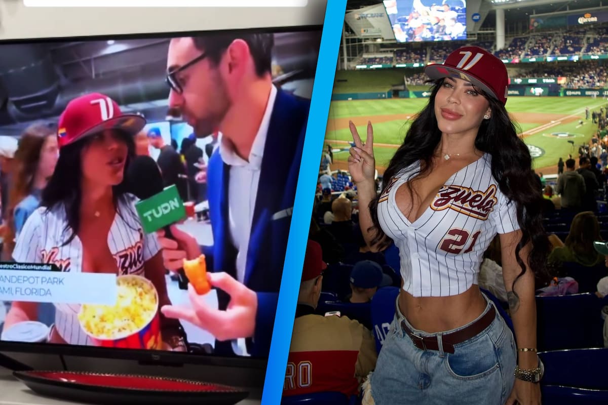 ¿Quién es Leidys Ortiz, la modelo venezolana que se volvió viral en la Final del Clásico Mundial de Beisbol?