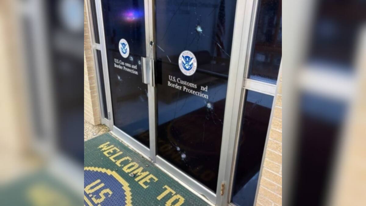 Tiroteo en oficinas de la Patrulla Fronteriza en McAllen, Texas deja un policía herido y el agresor muerto. Foto: El Heraldo de México