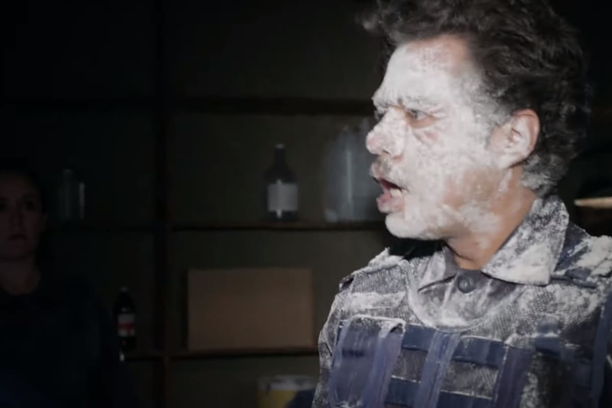 Este es el origen del video del policía y la "harina"