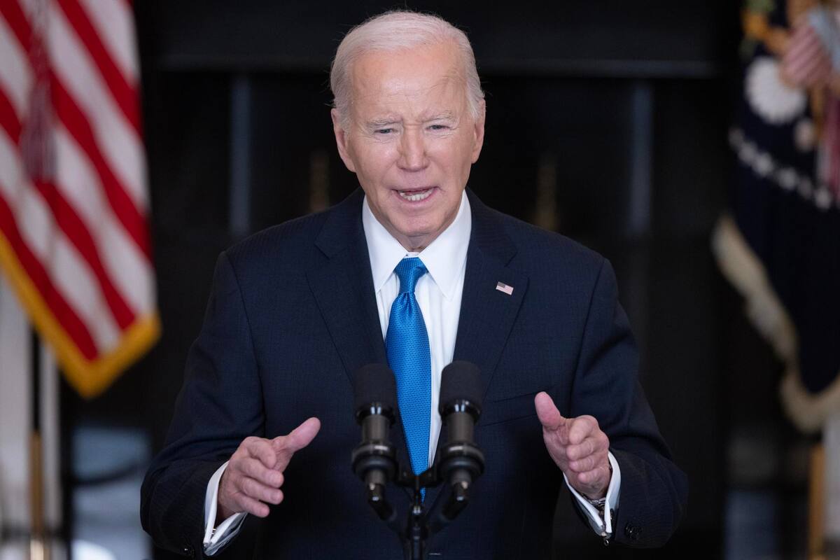 Biden ordena frenar deportación de palestinos en EU por periodo de 18 meses