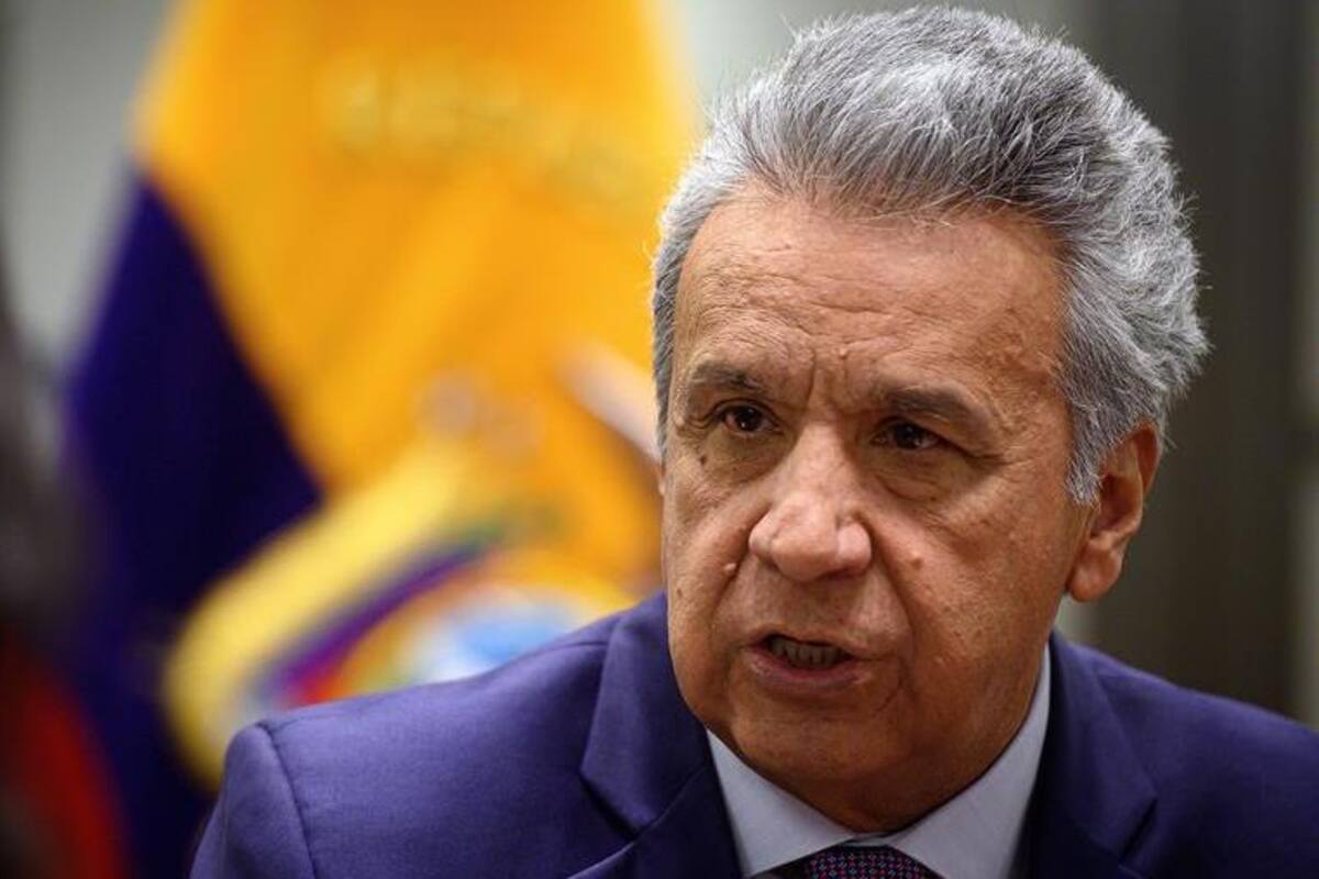 Lenín Moreno critica enérgicamente la demanda en su contra tras protestas en Ecuador