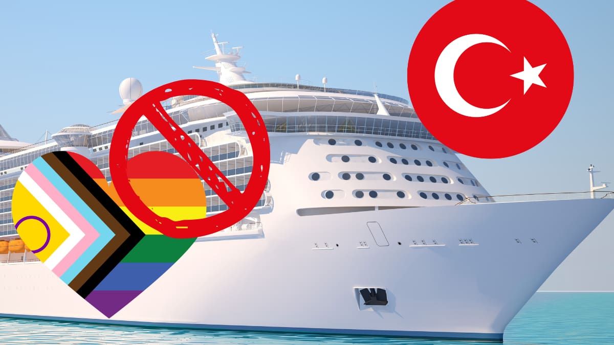 Turquía prohíbe la entrada a sus aguas territoriales a crucero para turistas LGBTI+ y el caso genera críticas por restricciones a la visibilidad y al turismo internacional