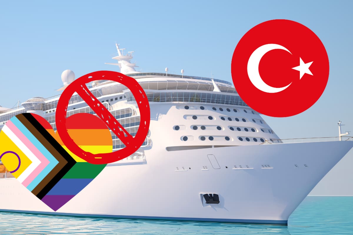 Turquía prohíbe la entrada a sus aguas territoriales a crucero para turistas LGBTI+ y el caso genera críticas por restricciones a la visibilidad y al turismo internacional