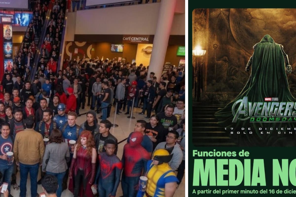 Tras años extintas por la pandemia, Cinemex revive las funciones de medianoche con el estreno de Avengers: Doomsday
