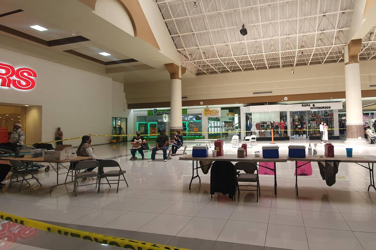Poca afluencia en vacunación en Mexicali